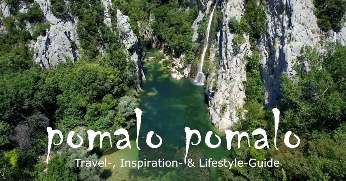 Der Cetina Canyon bei Zadvarje in Dalmatien