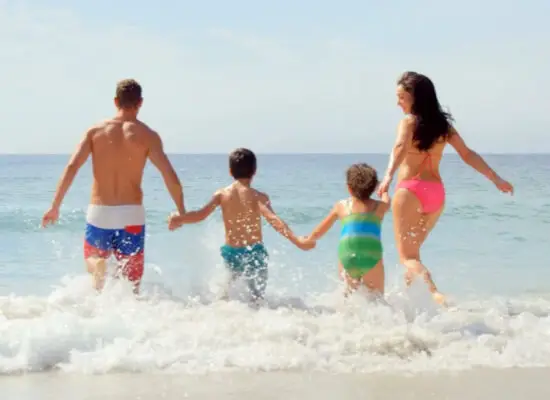 urlaub mit kindern am meer