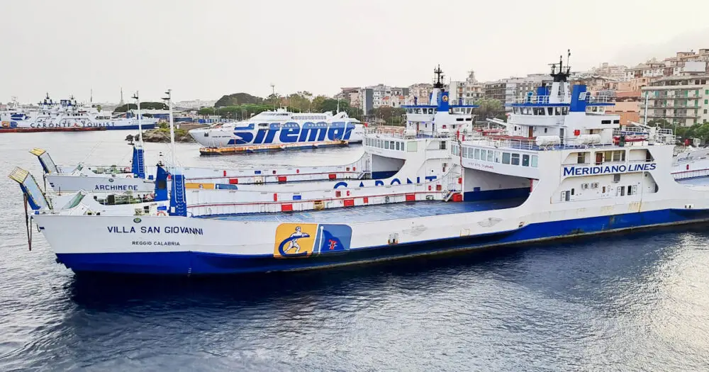 fähre villa san giovanni nach messina