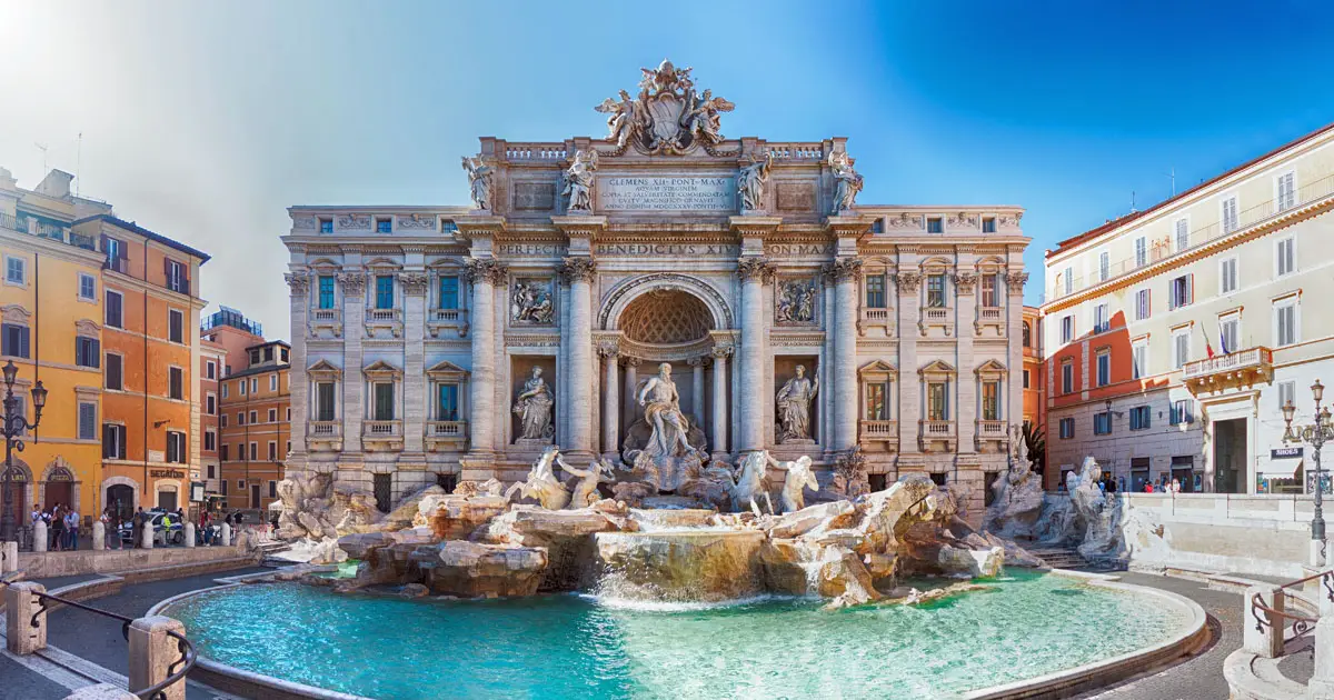 trevi brunnen - fontana di trevi