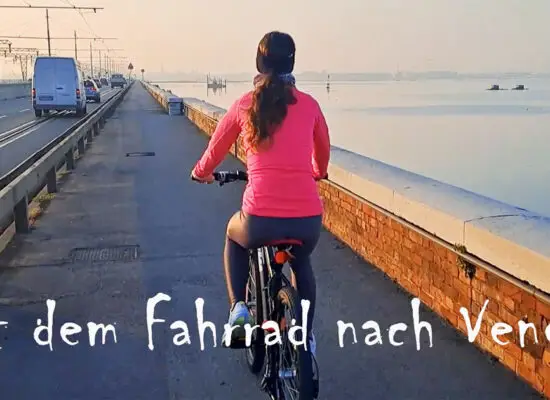 mit dem fahrrad nach venedig