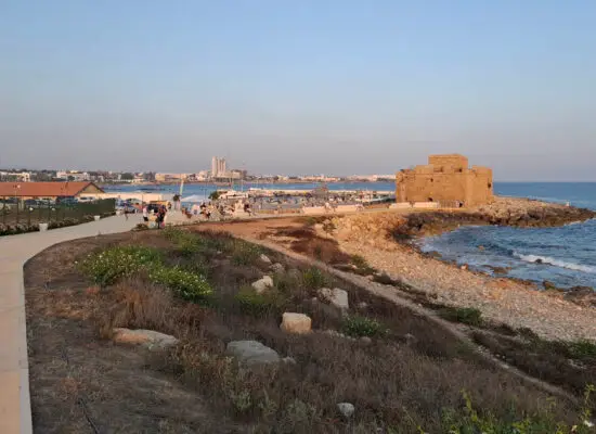 paphos coastal broadwalk