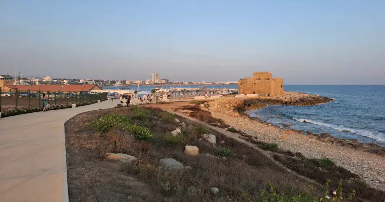 paphos coastal broadwalk