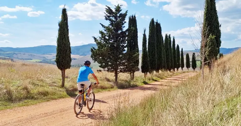 mountainbiken in der toskana