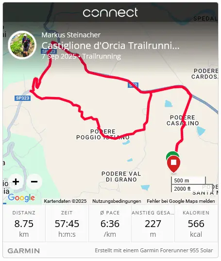trailrun castiglione d orcia toskana