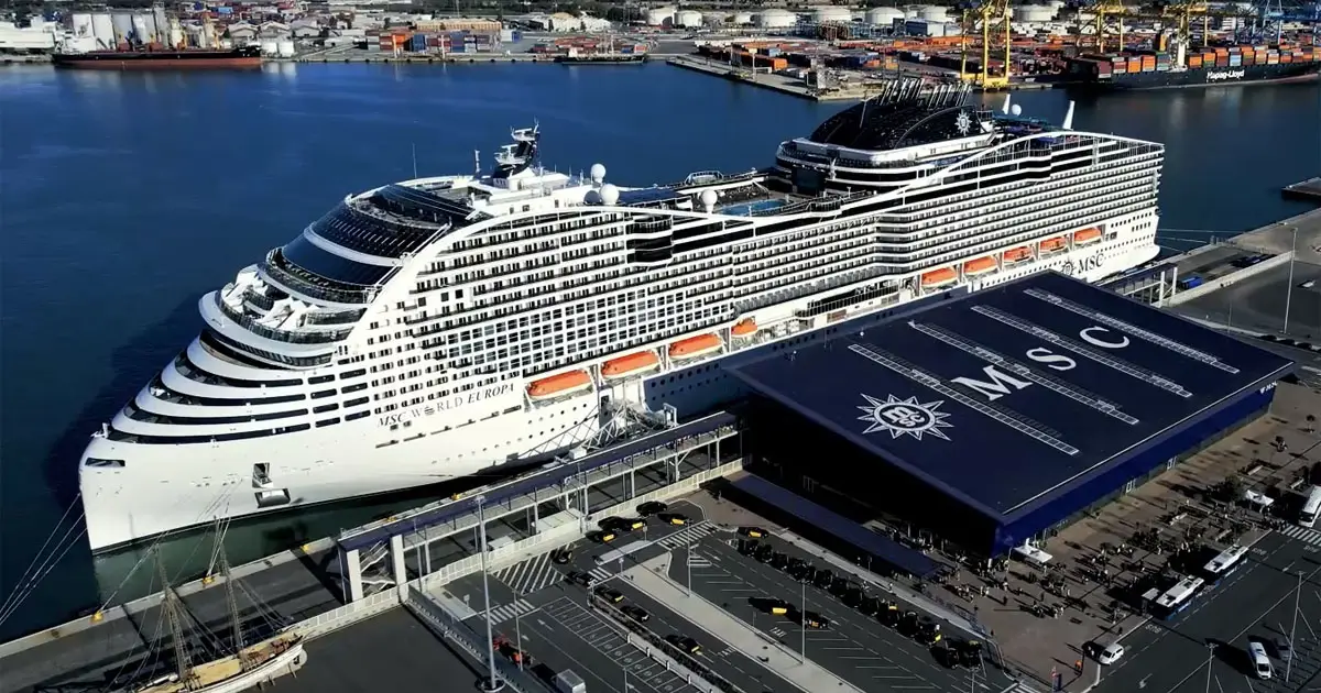 mittelmeer kreuzfahrt msc world europa